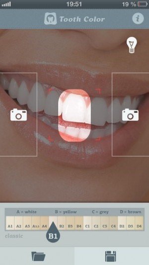 Приложение Tooth Color: теперь iPhone может определять оттенок цвета зуба пациентов